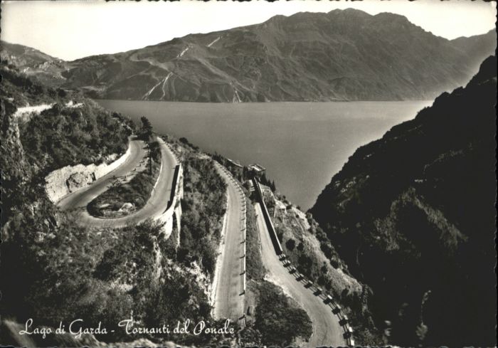 Tornanti del Ponale Lago Garda