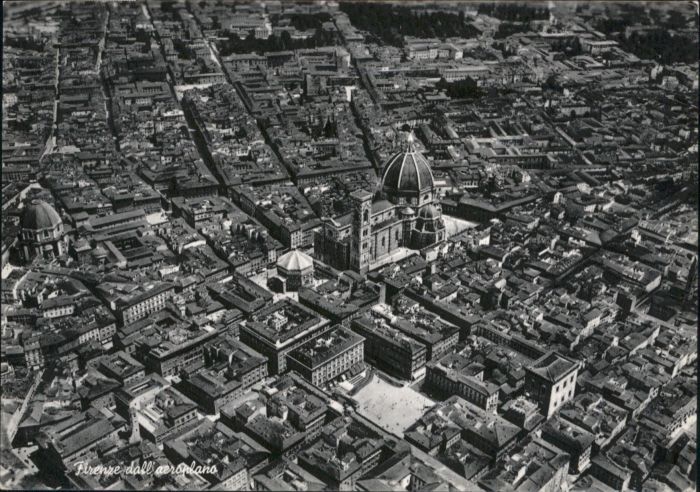 Firenze Florenz Firenze Fliegeraufnahme