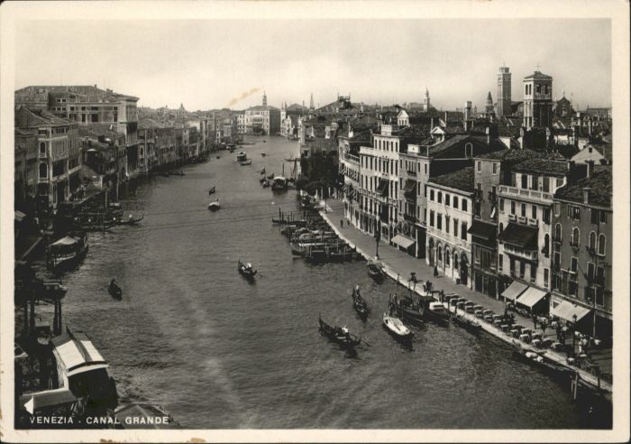 Venezia Venedig Venezia Canal Grande Schiff