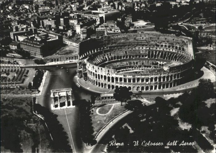 Rom Roma Roma Colosseo dall Aereo