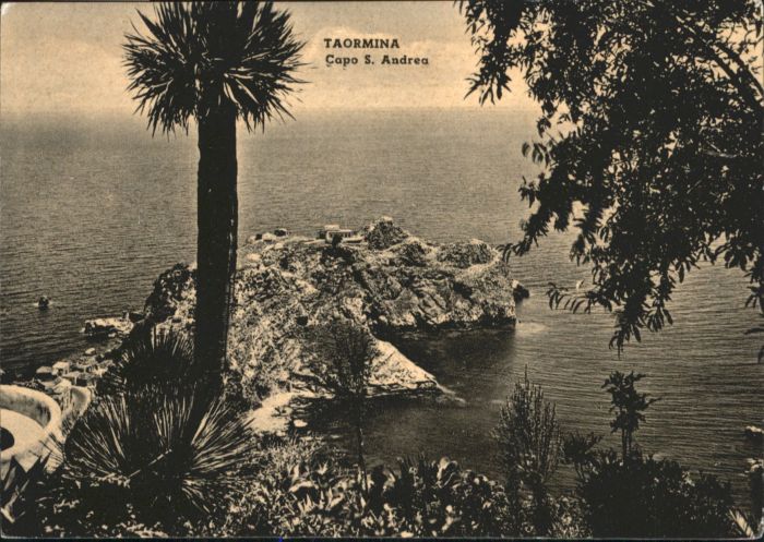 Taormina Sizilien Taormina Capo San Andrea