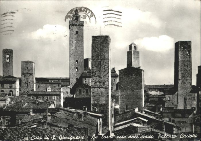 Citta S Gimignana Palazzo Caciotti