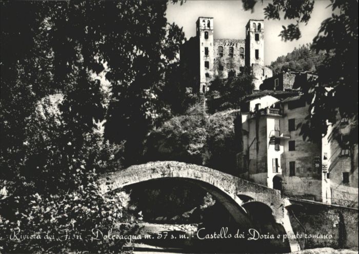 Dolceacqua Castello die Doria Ponte Zomano