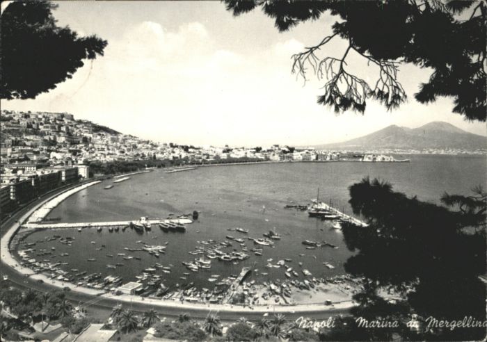 Napoli Neapel Napoli Marina di Mergellina