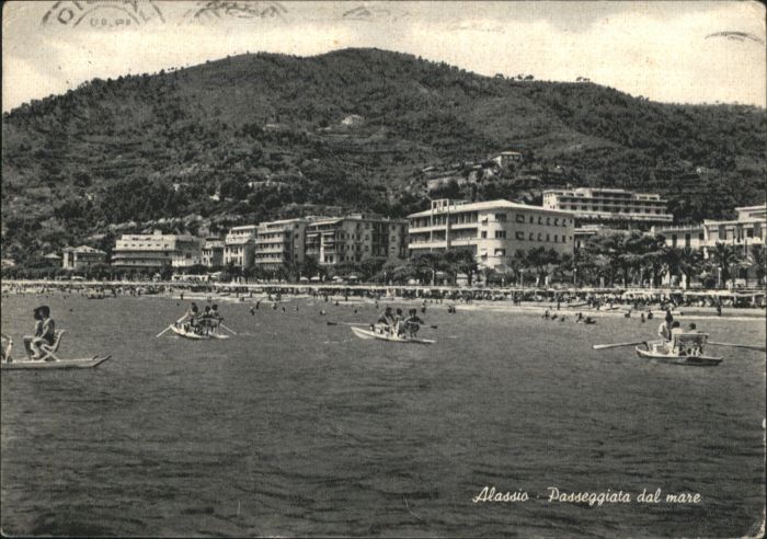 ALAssIO Savona Liguria IT Alassio Passeggiata dal Mare Boot