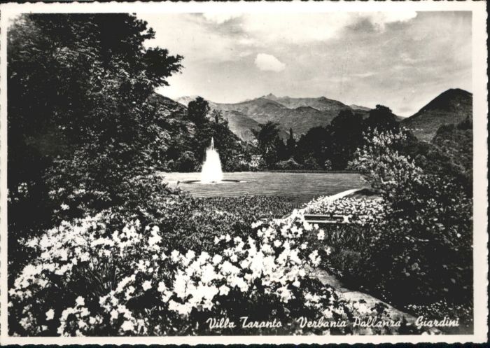Verbania Villa Taranto Pallanza Giardini