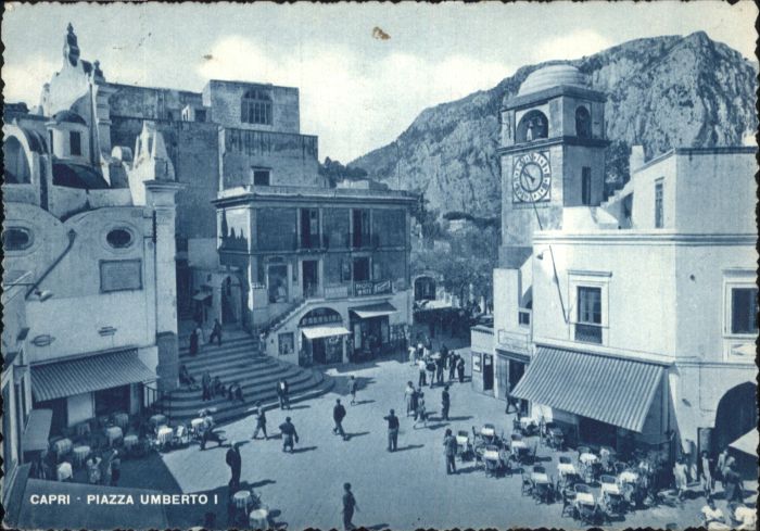 Capri Piazza Umberto