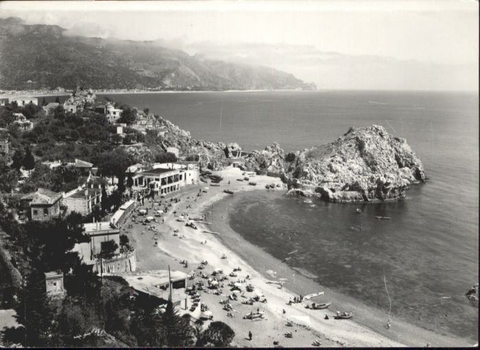 Taormina Sizilien Taormina Strand