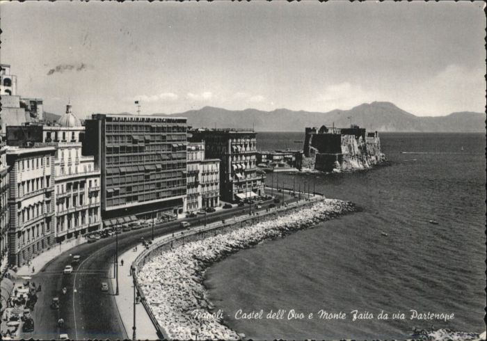 Napoli Neapel Napoli Castel dell Ovo Monte Faito