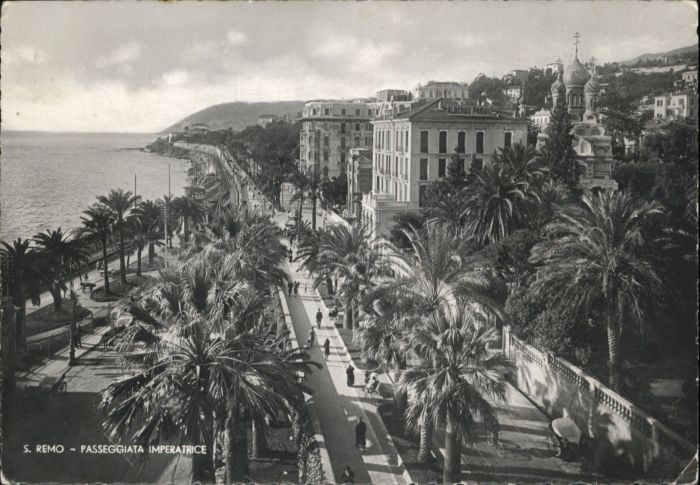 San Remo Passeggiata Imperatrice