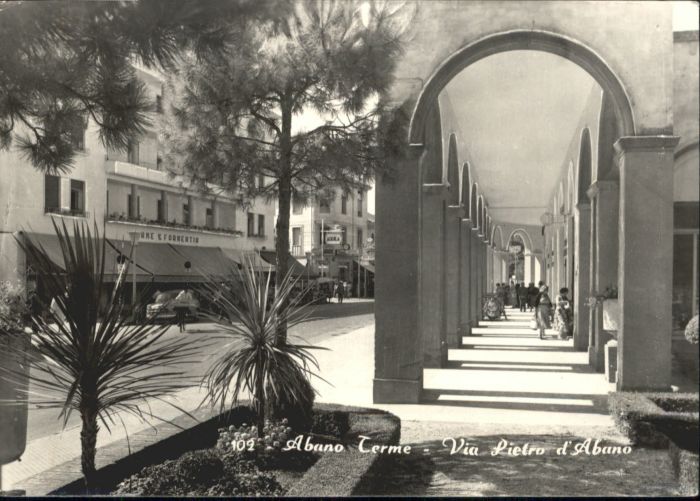 Abano Terme Via Pietro Abano