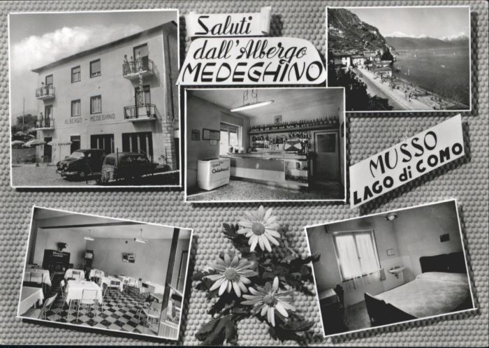 Musso Lago Como Albergo Medeghino