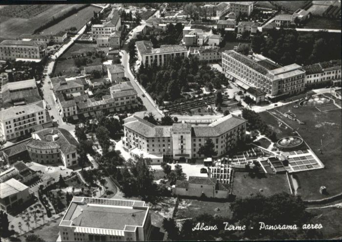 Abano Terme Fliegeraufnahme