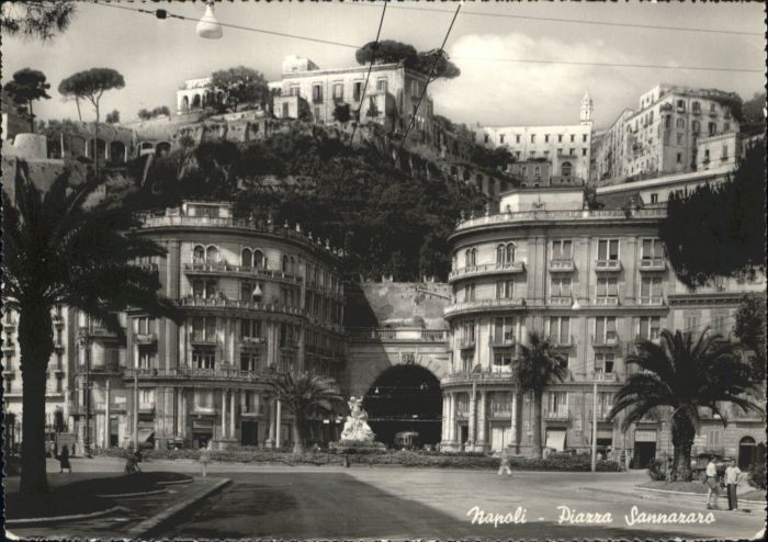 Napoli Neapel Napoli Piazza Sannazaro