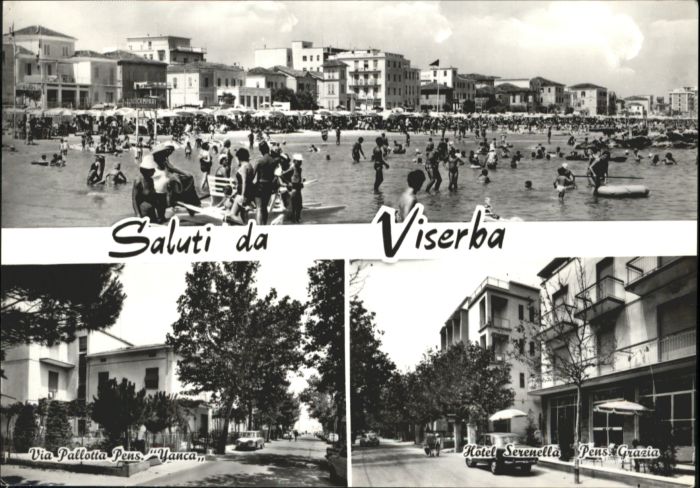Viserba Via Pallotta Pens Yanca Hotel Serenella Pension Grazia