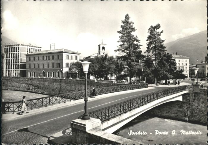 Sondrio Ponte G Matteotti Bruecke