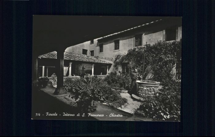 Fiesole Interno San Francesco Chiostro