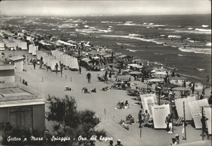 Gatteo Spiaggia Ora del Bagno