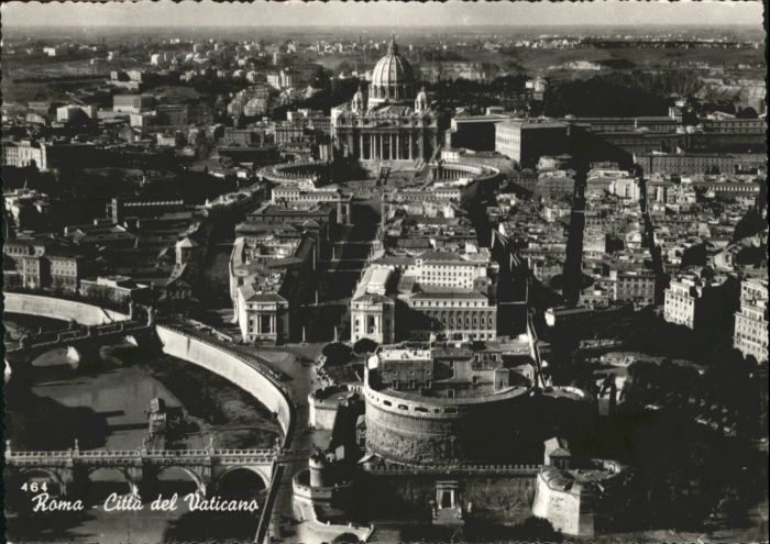 Rom Roma Roma Citta Vaticano Fliegeraufnahme