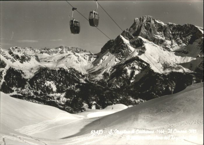San Martino di Castrozza Gondel