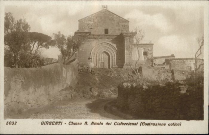 Girgenti Agrigento Girgenti Chiesa San Nicola