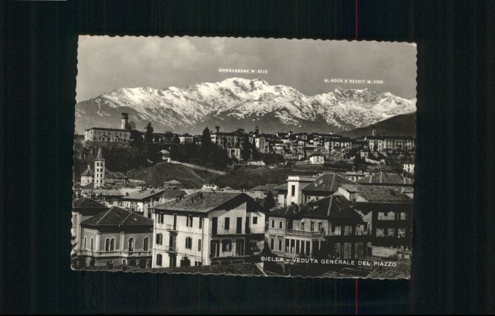 Biella Veduta Generale Piazzo