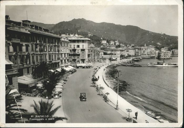 Rapallo Passeggiata mare
