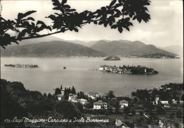 Carciono Lago Maggiore Isole Borromee