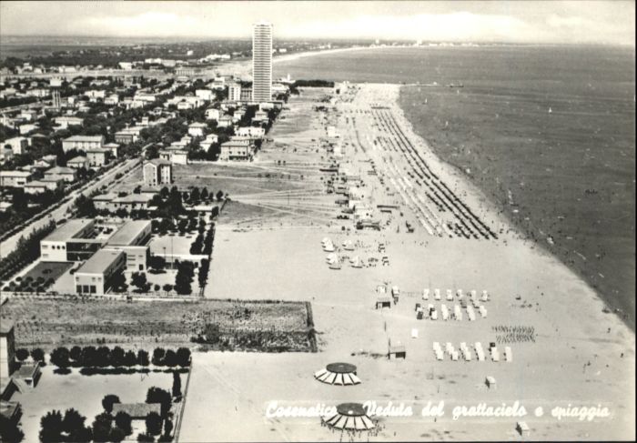 Cesenatico Veduta del Grattacielo Spiaggia