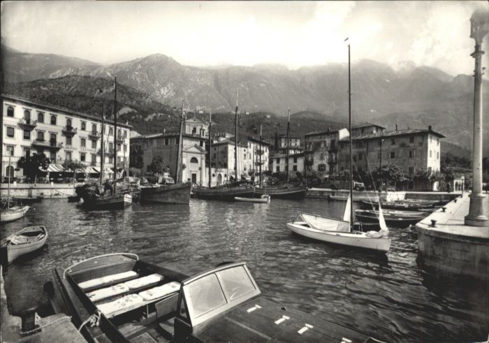 Malcesine Lago di Garda Malcesine Garda Porto Schiff