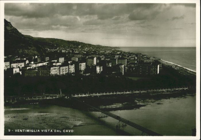 Ventimiglia Liguria Vista Dal Cavo Brücke