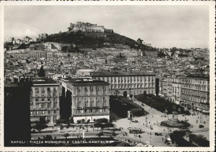 Napoli Neapel Napoli Castel Sant Elmo