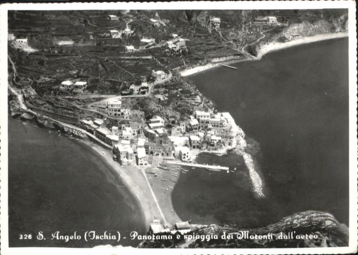 San Angelo Spiaggia die Maronti dall Aereo