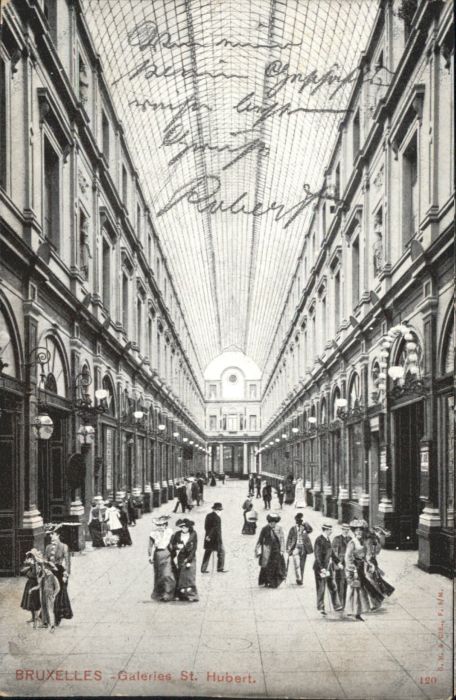 Bruxelles Bruessel Galeries St. Hubert