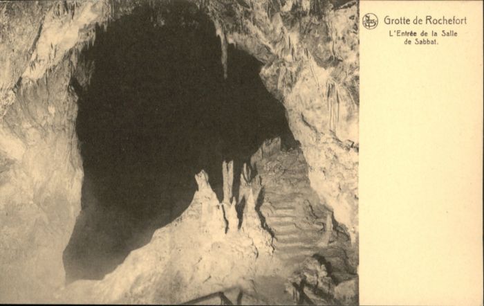 Hoehlen Caves Grottes Grotte_Rochefort Grotte Höhle