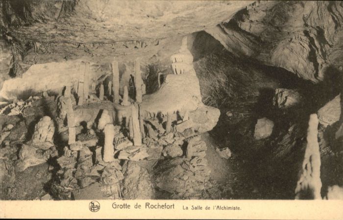Hoehlen Caves Grottes Grotte_Rochefort Grotte Höhle