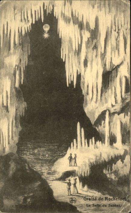 Hoehlen Caves Grottes Grotte_Rochefort Grotte Höhle