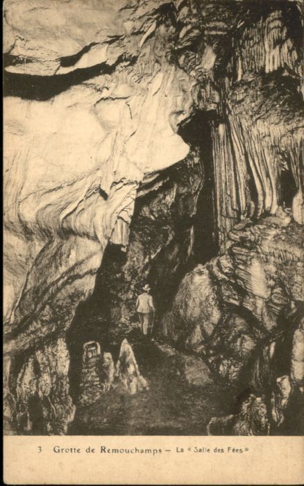 Remouchamps Liege Remouchamps Grotte Höhle