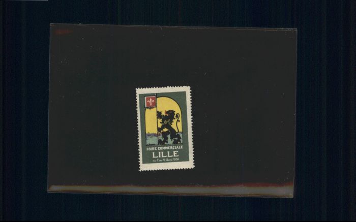 Lille Nord Lille Werbemarke Foire Commerciale