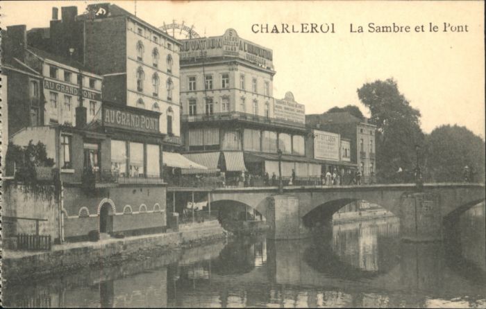 Charleroi Wallonie Charleroi Sambre Pont