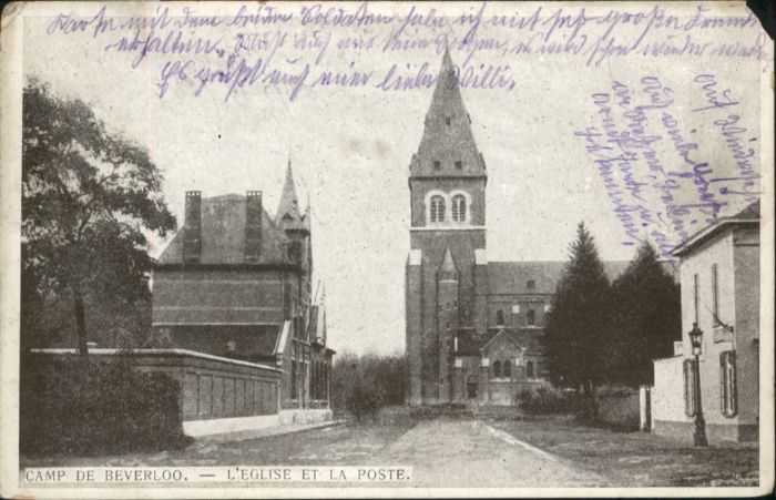 Beverloo Camp Eglise Poste