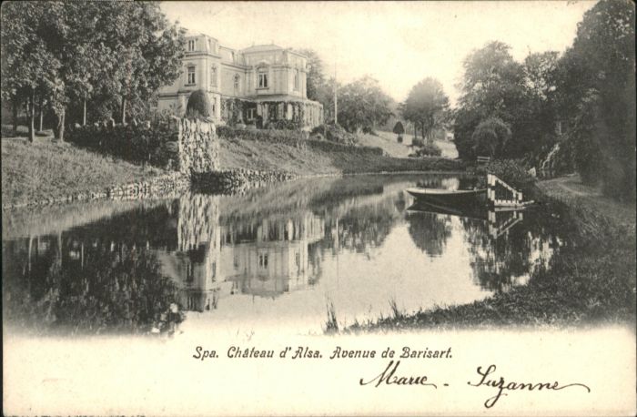 Spa Liege Spa Chateau Alsa Avenue Barisart