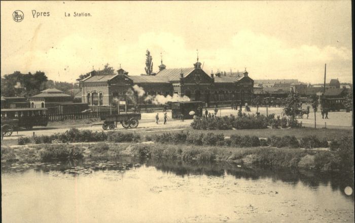 Ypern Ypres Ypres Station Bahnhof