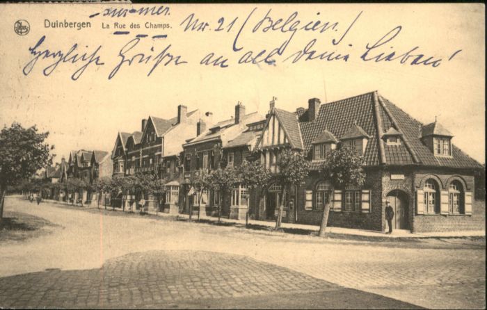 Duinbergen Rue Champs