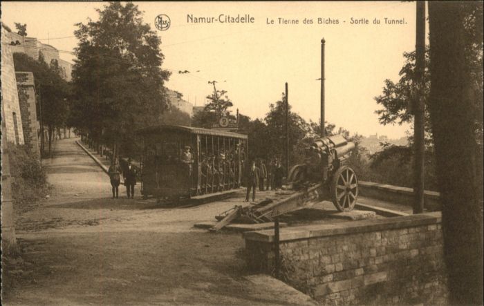 Namur Wallonie Namur Strassenbahn Citadelle Tienne Bic
