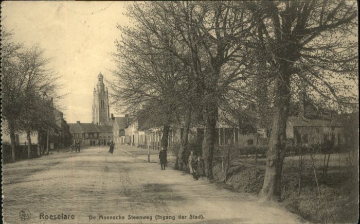 Roeselaere Roeselare Meensche Steenweg