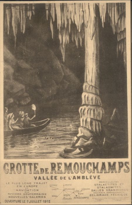 Remouchamps Liege Remouchamps Grotte Höhle