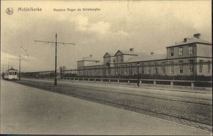 Middelkerke Strassenbahn Hospice Roger Grimberghe