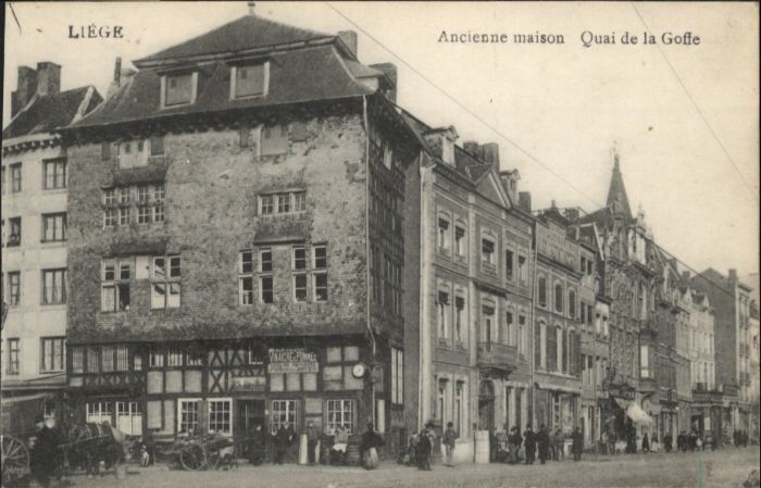 Liege Luettich Liege Maison Quai Goffe