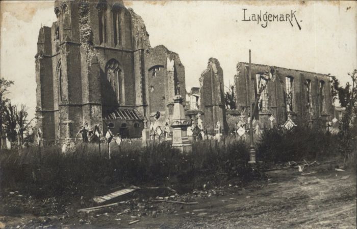 Langemark Zerstoerung